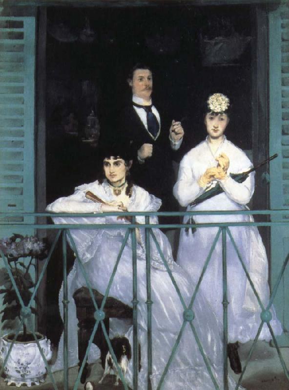 Edouard Manet The Balcony Norge oil painting art